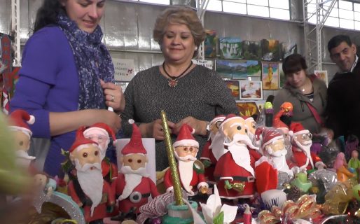 Feria navideña y recorrido de Papá Noel en el centro