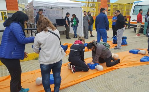 Gran participación de la comunidad en la jornada de RCP