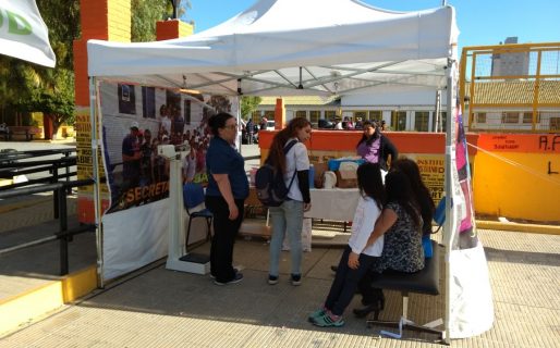 Exitosas jornadas de vacunación en la plaza de la Escuela N° 83