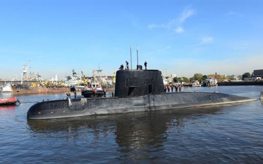 La Armada investiga nuevo contacto del submarino ARA San Juan