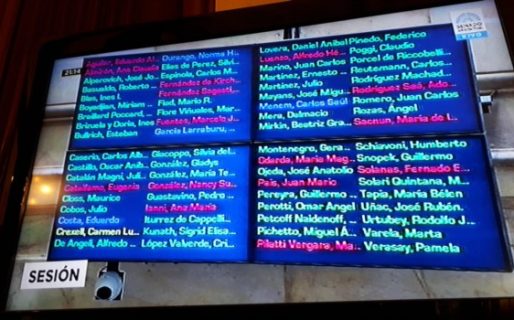 Los tres senadores de Chubut votaron en contra de la Reforma Tributaria