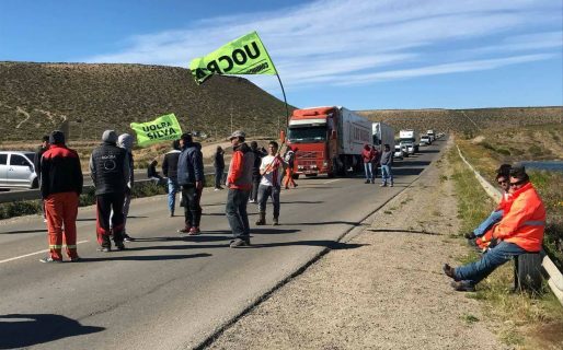 Reclamo de UOCRA impide el paso a estaciones de bombeo del Acueducto