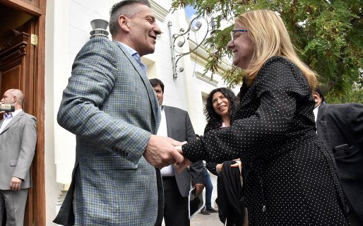 Funcionarios de Chubut y Santa Cruz, con Nación por la repotenciación del acueducto