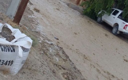 Acueducto: El agua volvió a inundar al barrio Castelli