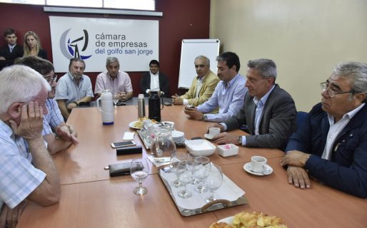 Fuerte respaldo de la Cámara de Empresas de la CGSJ a Arcioni