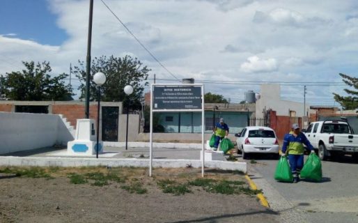 El Municipio hizo tareas de mantenimiento en km 5