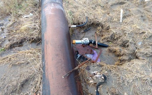 Corte de agua: Indignación por pérdidas en km. 14
