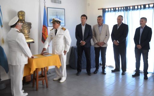 Se realizó la asunción del nuevo jefe del Destacamento Naval
