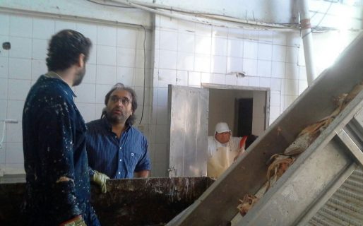 La MCR participó de las pruebas de procesamiento de residuos de merluza como abono orgánico