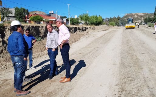 Fuerte intervención municipal sobre la avenida Fray Luis Beltrán