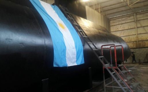 Una ONG realizó una réplica del ARA San Juan