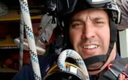 Bombero rescatista perdió la vida en plena tarea