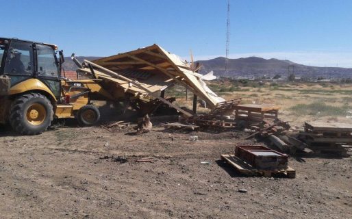 El Municipio levantó usurpaciones en cercanías al predio de Radio Nacional