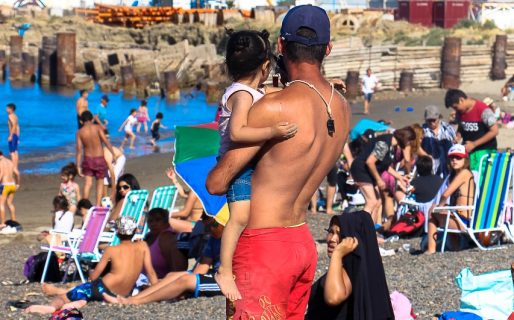 Gran desempeño de los Guardavidas en las costas comodorenses