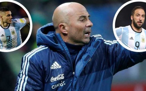 Sampaoli: Higuaín, Icardi y más de la gira por Europa