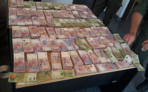 Gendarmería incautó en Gobernador Costa más de un millón de pesos