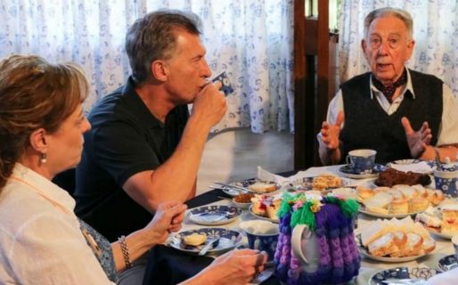 El «té casual» de Macri, otra escena montada por Cambiemos