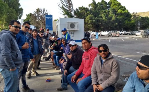 Se levantó el reclamo de la UOCRA en YPF