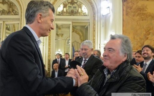 Barrionuevo se bajó de la Marcha del 21 de Moyano