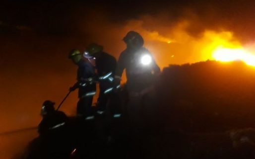 Logran controlar incendio en el basural de Rada Tilly