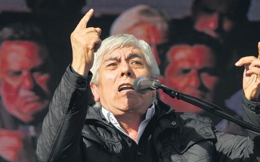 Hugo Moyano: «quieren eliminar los derechos de los trabajadores»