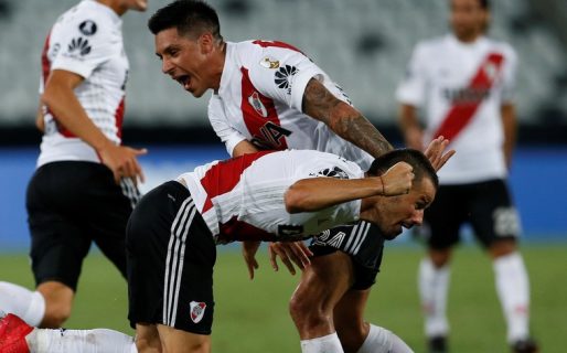 River rescató un empate en Brasil