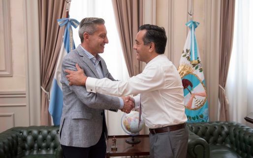 Arcioni se reunió en Buenos Aires con el ministro de Educación  de la Nación