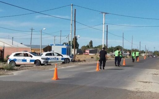 La Policía controló vehículos en Restinga Alí