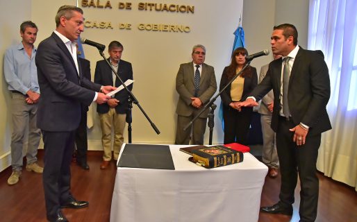 Asumieron dos nuevos funcionarios provinciales