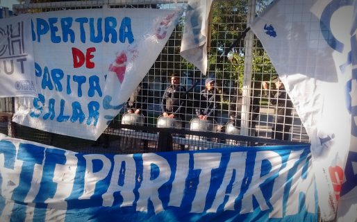 El acampe en Rawson continúa y ATE ya prepara otro paro para abril
