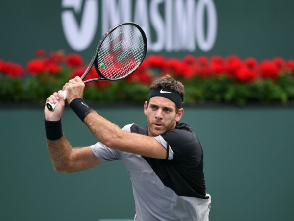 Delpo tachó a Raonic y definirá Indian Wells contra Federer