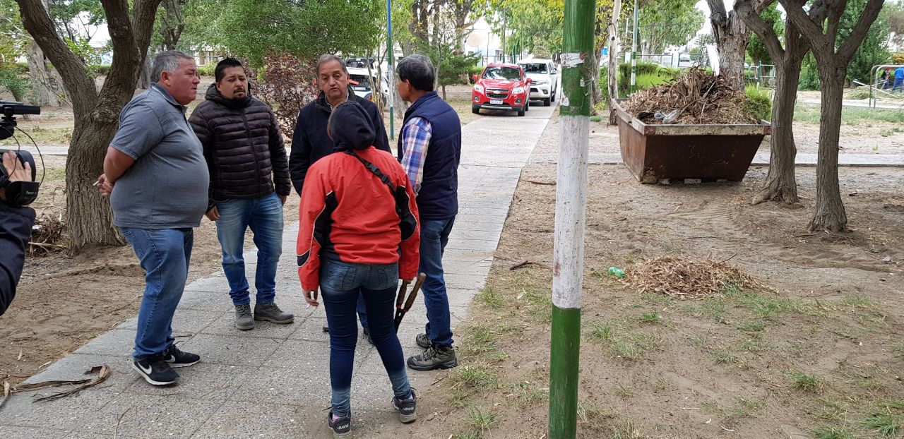 Fuerte intervención Municipal en los espacios públicos de zona norte