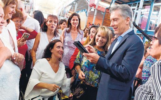 Macri, con una agenda contraria a su historia