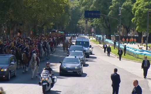 El centro porteño, cerrado por la visita de Macri al Congreso