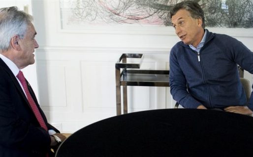Macri aprovecha reasunción de Piñera para apurar acuerdo con la Alianza del Pacífico