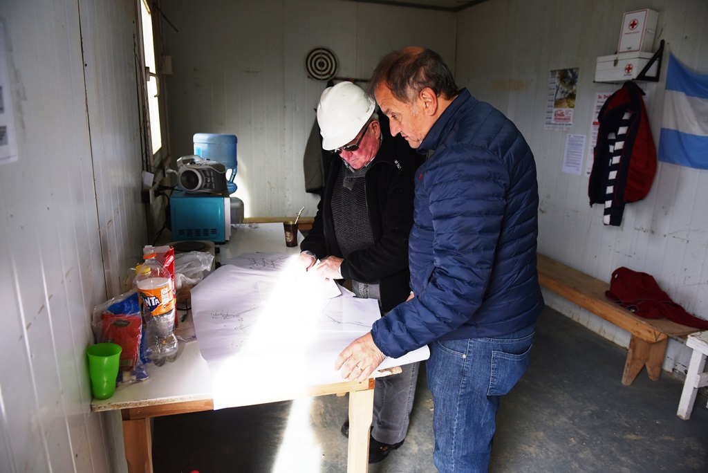 “Esta obra da seguridad y contención a los vecinos que fueron afectados por el temporal”