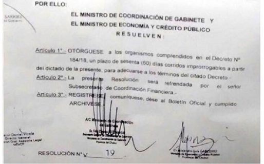 El Gobierno frenó el decreto que elimina horas cátedra y de guardia