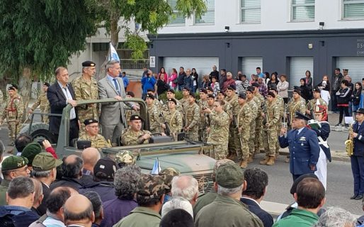 Linares: “Comodoro siente, vive y recuerda la gesta de Malvinas con mucho orgullo y patriotismo”