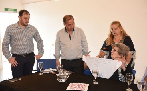 Linares participó de la disertación de Delia Giovanola