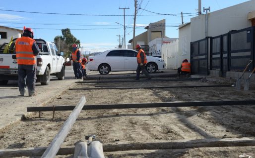 El Municipio avanza en la reconstrucción de veredas