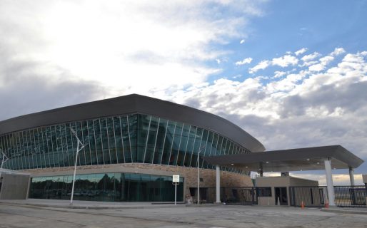 Arcioni y Dietrich inauguran la 1° etapa de la obra del Aeropuerto