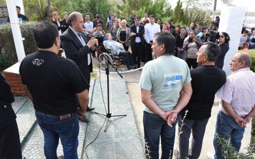 “Hoy es un día especial para todos los héroes y veteranos de Malvinas”