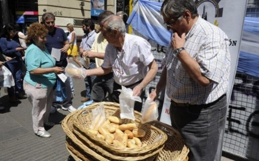 Regalarán 5.000 kilos de pan contra los aumentos
