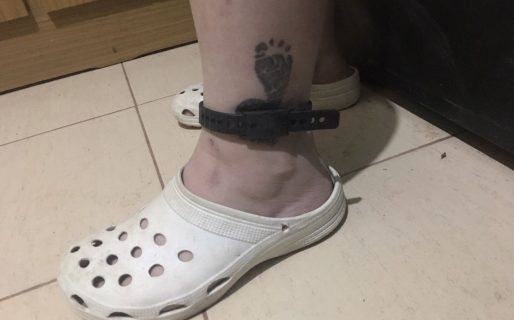 Colocaron la primera tobillera electrónica para prisión domiciliaria