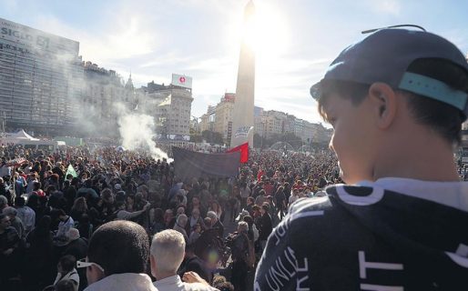 Un grito popular contra el Fondo Monetario
