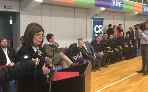 Bullrich: “Chubut ha tenido un cambio importante, han bajado los delitos”