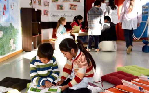 PAE inauguró un Rincón de Lectura en la Escuela N°154 de B° Pueyrredón