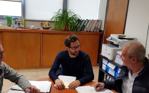 Chicala y Boyero evaluaron la ejecución de obras públicas