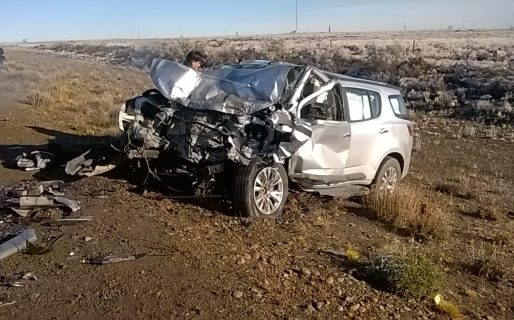Murió un hombre de 68 años en el choque frontal de Ruta 26