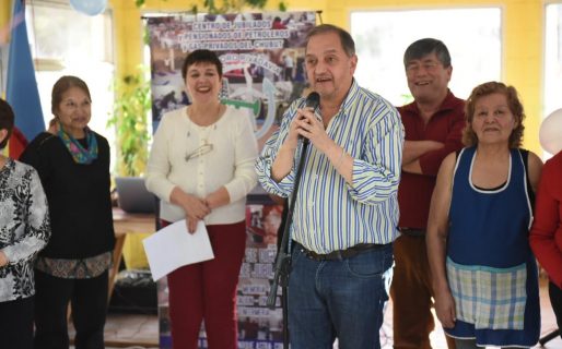 El Centro de Jubilados Petroleros recibió un subsidio para la construcción de su sede